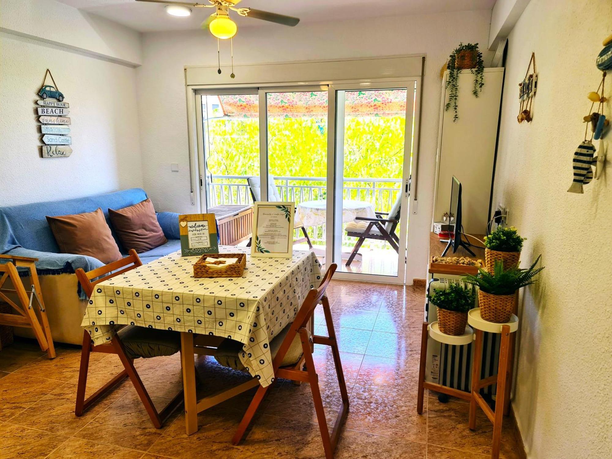 Bonito Apartamento Con Vistas Al Mar Playa Pobla de Farnals Luaran gambar