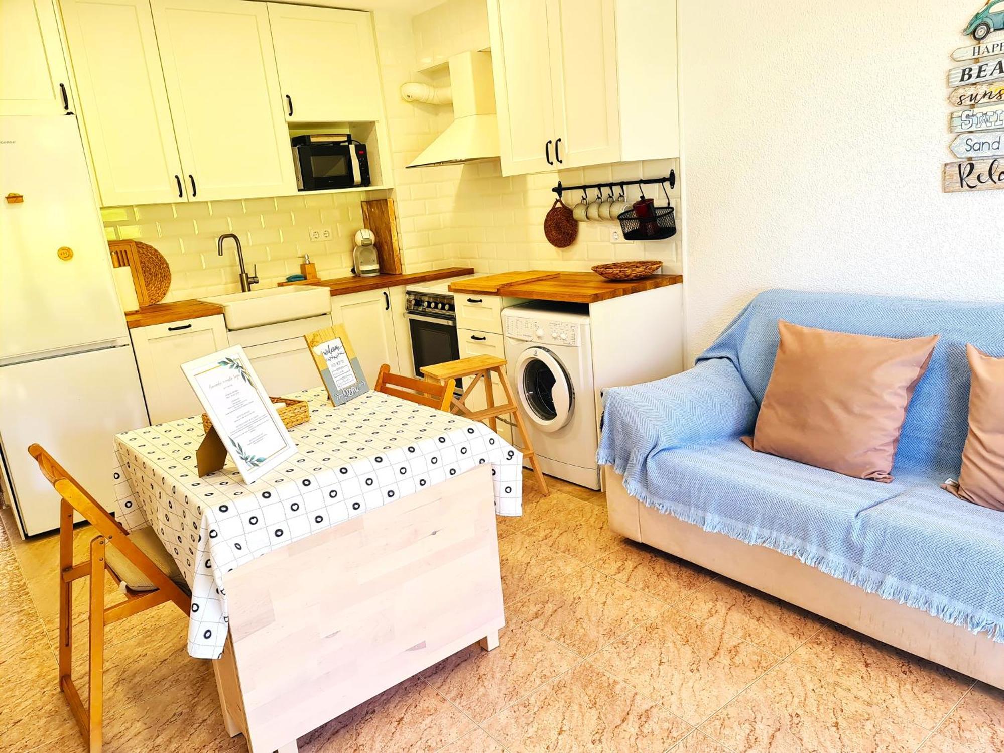 Bonito Apartamento Con Vistas Al Mar Playa Pobla de Farnals Luaran gambar